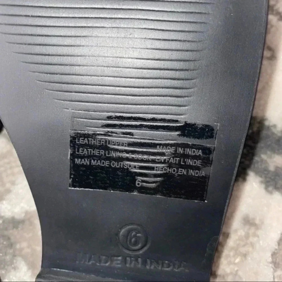 Seychelles leather slide sandals 6 - Picture 4 of 4